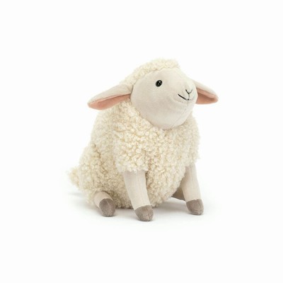 Jellycat Burly Boo Sheep Australia | 891064CKG